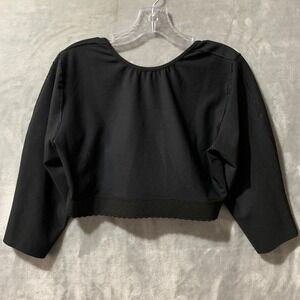 Marena Recovery Compression Post Surgical Garment Black Size 3XL Long Sleeve